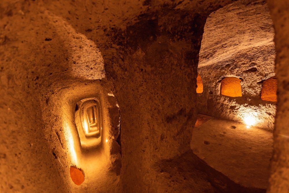 informazioni turistiche sulla cappadocia Città sotterranea di Derinkuyu